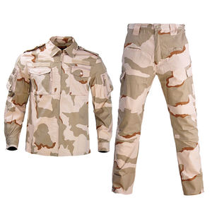 Uniformes militaires tactiques respirants en tissu rip-stop camouflage pour activités de plein air pour hommes, toutes saisons, 728 - Product Image 6