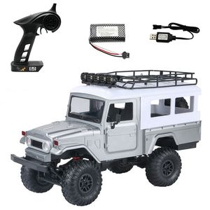 <span class=keywords><strong>MN</strong></span> Model MN40 Coches Deportivos RC de Alta Velocidad 2.4G Eléctricos Proporcionales FJ <span class=keywords><strong>D90</strong></span> Camioneta Juguete para Niños con Luces y Piezas de Aleación Metálica 4x4 - Product Image 6