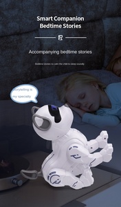 Trẻ Em Của Bionic Thông Minh RC <span class=keywords><strong>Robot</strong></span> Con Chó Âm Nhạc Nhảy Diễn Viên Đóng Thế Cảm Ứng Giáo Dục Sớm Đồ Chơi Bao Gồm Điều Khiển Từ Xa - Product Image 4