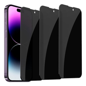 Protection d'écran en verre trempé anti-espion 28 35 360 pour iPhone/Samsung - Film de confidentialité 9H de dureté S25 S26 16 17 Pro Max Air - Product Image 2