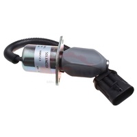Pièces d'excavatrice 6681513 6690563 Électrovanne d'extinction de haute qualité 12V pour moteur Bobcat S150 S160 Kubota 6667993