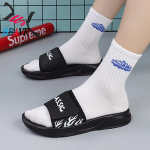 Factory Direct Selling Sports Bottom Trendy Men's <b>slippers</b> 39-45 - Product Image 5