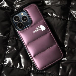 Étui de téléphone <span class=keywords><strong>North</strong></span> <span class=keywords><strong>Face</strong></span> pour <span class=keywords><strong>iPhone</strong></span> 16 15 14 13 12 11 Pro Max X <span class=keywords><strong>XR</strong></span> 8 7 Plus, doudoune F-Faces, protection anti-chute - Product Image 3