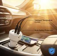 Conception de circuit de protection intégré, chargeur de téléphone USB pour voiture, charge rapide complète pour voiture, protection de charge sécurisée, chargeur de voiture