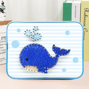 ชุดงานฝีมือไม้ DIY แบบยูนิเซ็กซ์ งานศิลปะเชือกแบบปรับแต่งได้สำหรับเด็ก - Product Image 6