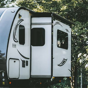 Awnlux Deslizante automático hacia fuera Parasol impermeable RV Caravana Camper Cassette completo <span class=keywords><strong>Toldo</strong></span> lateral <span class=keywords><strong>para</strong></span> caja lateral - Product Image 2
