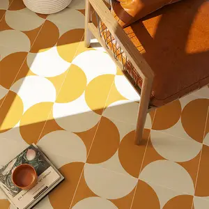 Mattonelle ceramiche del gres porcellanato della pavimentazione del modello di 300X300mm per la parete ed il pavimento del bagno della cucina