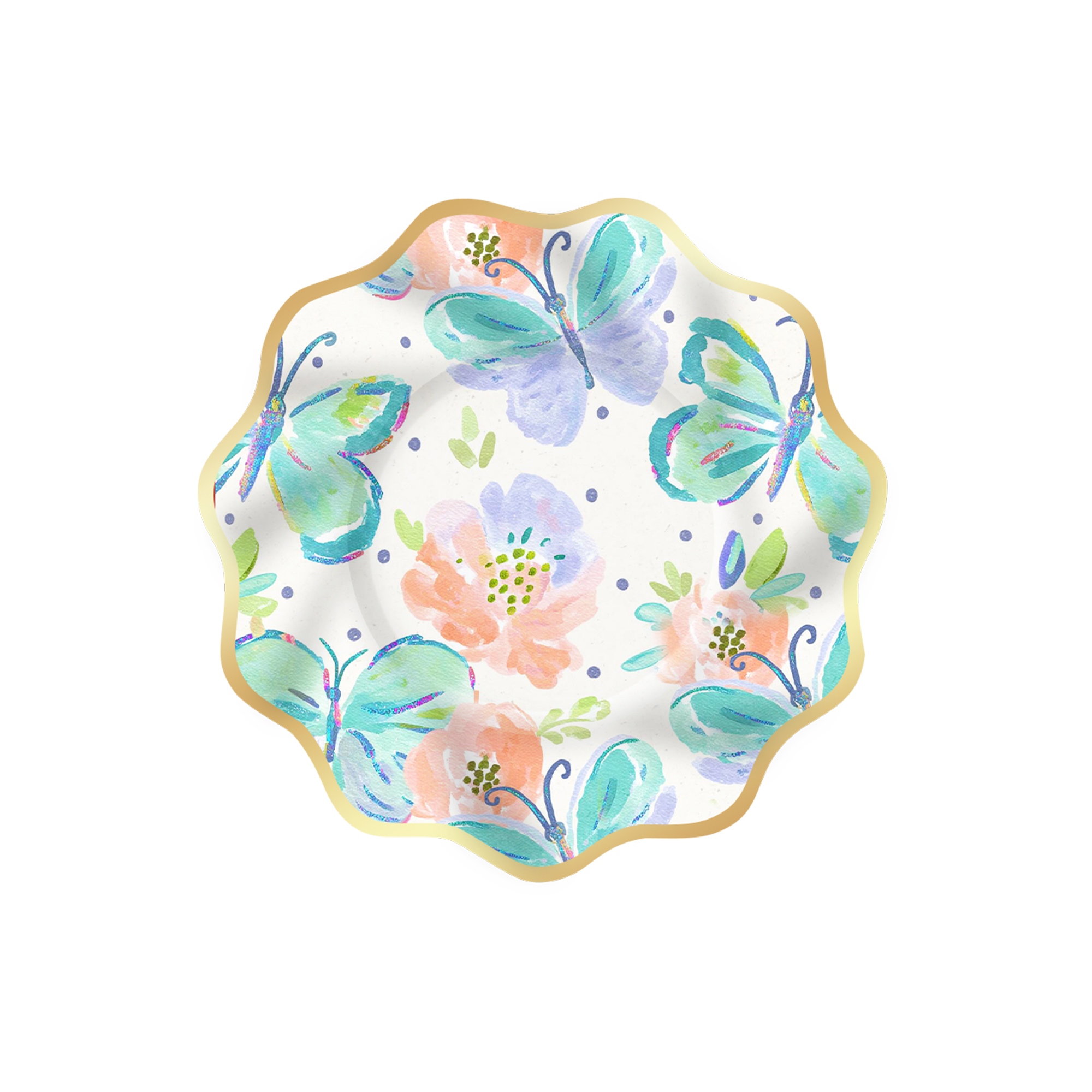 9 inch paper plate*8 pcs