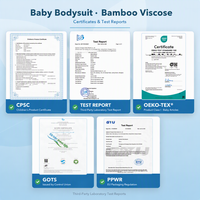 Combinaison bébé en bambou et élasthanne unisexe, garçon et fille, couleur unie, respirante, douce, vêtements pour bébé, fabricant