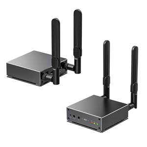 Kit d'extension HDMI sans fil, prend en charge la Full HD 1080p, 200 m, émetteur <span class=keywords><strong>et</strong></span> récepteur HDMI sans fil R15 avec sortie HDMI <span class=keywords><strong>et</strong></span> IR - Product Image 3