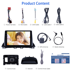 Android 13.0 4 core 2 + 32 gam 2.5D âm thanh xe hơi đài phát thanh cho 2014-2017 <span class=keywords><strong>Mazda</strong></span> CX-4 âm nhạc xe Hệ thống đa phương tiện 10 band EQ 1080P - Product Image 6