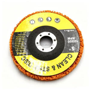 Disques <span class=keywords><strong>de</strong></span> décapage en <span class=keywords><strong>céramique</strong></span> orange <span class=keywords><strong>de</strong></span> 100 mm, 115 mm, 125 mm, 150 mm, 180 mm pour l'élimination <span class=keywords><strong>de</strong></span> <span class=keywords><strong>la</strong></span> rouille, <span class=keywords><strong>de</strong></span> <span class=keywords><strong>la</strong></span> peinture et des incrustations légères - Product Image 3