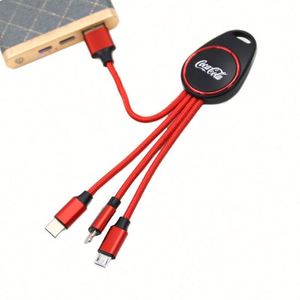 Custom Logo LED Data <b>Cable</b> - Lightweight, Multi-Adapter, Portable <b>Charging</b> | Durable & Fast <b>Charging</b> - Product Image 2