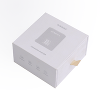 Boîte cadeau de luxe à tiroir coulissant rigide avec logo imprimé personnalisé et doublure en éponge recyclable pour l'emballage des chaussettes