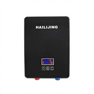 Chauffe-eau électrique intelligent à écran tactile mini, chauffage rapide, douche instantanée pour la maison et l'hôtel, fonctionnement en anglais, prise EU - Product Image 5