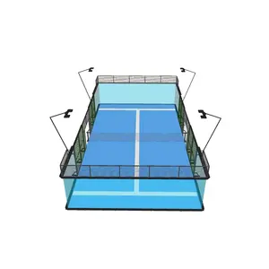 Giá Rẻ Giá padel sân tennis giá sân tennis bề mặt ngoài trời sân tennis