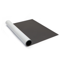 Bande magnétique souple en PVC mince Maxwell, aimant en ferrite flexible, utilisation industrielle, services de découpe et de pliage adhésifs