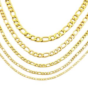 Chaîne cubaine tendance 2026 en acier inoxydable 18 carats NK3 – Collier Hip Hop – Chaîne de mode – Convient aux hommes et aux femmes - Product Image 1