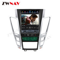 Autoradio GPS Navigation Android 9.0 de style Tesla pour Cadillac CTS 2007-2016 Lecteur multimédia Stéréo de voiture Unité principale Audio de voiture