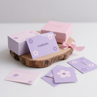 Cartes flash d'animaux de marque personnalisées de luxe Cartes d'affirmation positive de carte d'incitation à couleur améliorée pour bébé