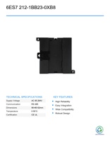 Controlador Lógico Programable (PLC) Usado Siemens SIMATIC S7-222-1BB23-0XB8 CPU 222 para Automatización Industrial