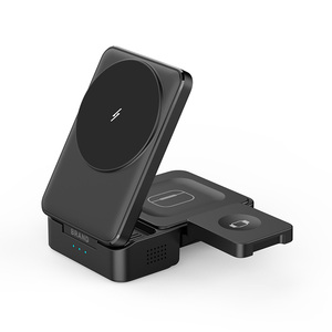 Meilleures ventes 2025 Support de <span class=keywords><strong>chargeur</strong></span> sans fil pliable magnétique <span class=keywords><strong>3</strong></span> <span class=keywords><strong>en</strong></span> <span class=keywords><strong>1</strong></span> pour IPhone Airpods <span class=keywords><strong>Apple</strong></span> Smart Watch - Product Image 2