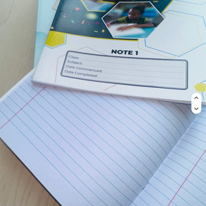 สมุดโน้ตแบบปกอ่อนราคาประหยัด A5 จากกานา พร้อมพิมพ์ลายตามสั่ง สมุดแบบฝึกหัดสำหรับนักเรียน - Product Image 4