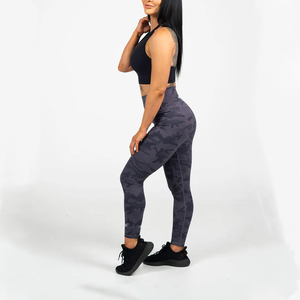 Servicio OEM: Top Deportivo <span class=keywords><strong>de</strong></span> Yoga para Mujer con Cuello Redondo y Espalda Baja, con Almohadillas Integradas, Sujetador Deportivo Halter para Gimnasio y Fitness - Product Image 4