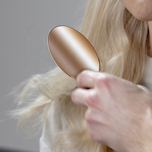 Cepillo de Masaje para Cabello Rizado para Mujer, con Punta de Bola de Nailon con Acabado Pulido Gloway, Cepillo de Cerdas de Jabalí de Lujo con Cojín de Aire, Dorado, para Cabello Seco - Product Image 6