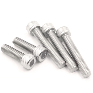 Ổ cắm đầu vít một lỗ niêm phong 904L thép không gỉ Hex cap M2 x 4 vít 8.8 M7 lớp lục giác 316L M5 12mm bu lông Titan - Product Image 1