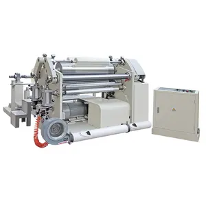 QFJ600A usine en gros haute vitesse film plastique papier refendage et rebobinage Machine pour le laminage de surface