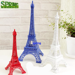 Tùy Chỉnh Sang Trọng Kim Loại Mô Hình Trang Trí Đồ Trang Trí Nổi Tiếng <span class=keywords><strong>Eiffel</strong></span> Tháp UV In Thép Thủ Công Cho Món Quà Lấy Cảm hứng Bởi Thời Trang Chủ Đề - Product Image 6
