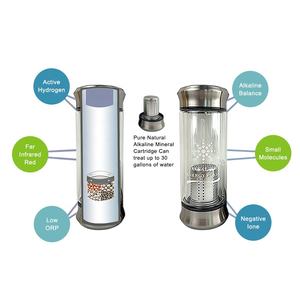 Ioniseur alcalin Filtre Bouteille flacon d'eau Alcaline Hydrogène Générateur D'eau Riche <span class=keywords><strong>pH</strong></span> 8.5-9.5 Nano tasse d'eau - Product Image 5