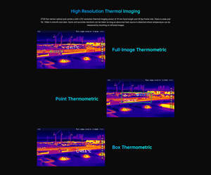 SIYI ZT30 4K 180X Hybrid Drone Plastic <b>Camera</b> 640x512 High-Resolution <b>Thermal</b> <b>Imaging</b> 1200-Meter for Compatible - Product Image 4