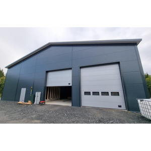 Alta Qualidade Portal Frame Estrutura Aço Montagem Rápida Armazém Prefab Oficina Escola Apartamento Edifício CE Certified Modern - Product Image 4