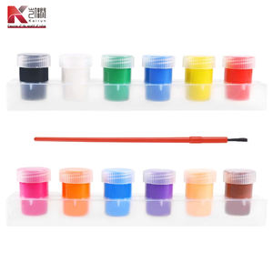 <span class=keywords><strong>Pittura</strong></span> a <span class=keywords><strong>colori</strong></span> acrilica sicura Non tossica per bambini 6/12 <span class=keywords><strong>colori</strong></span> disegno 20ml <span class=keywords><strong>lavabile</strong></span> Set di <span class=keywords><strong>pittura</strong></span> a dito - Product Image 2