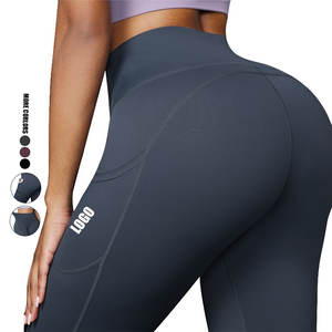 Pantalon de yoga taille haute amincissant avec étiquette privée Sport Fitness Gym Butt Lift Leggings - Product Image 1