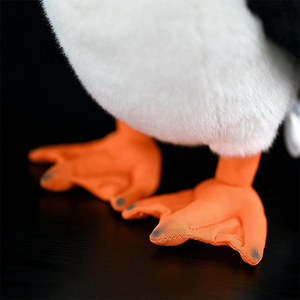 Peluche réaliste personnalisée <span class=keywords><strong>de</strong></span> mouette <span class=keywords><strong>atlantique</strong></span> en gros – Magnifique oiseau en peluche, cadeau pour enfants, décoration intérieure, jouet à câliner - Product Image 4