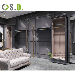 Negozio di abbigliamento boutique di moda personalizzato interior design per la decorazione del negozio di abbigliamento da <span class=keywords><strong>uomo</strong></span> - Product Image 4