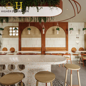 Juegos de restaurante de lujo Muebles Mesa de comedor con sillas para Coffe Shope Restaurante Bar Mostrador - Product Image 4