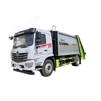Nouveau modèle 2026 – Véhicule d'assainissement diesel 4x2 de qualité garantie avec remorque de nettoyage des poubelles pour le nettoyage professionnel des villes