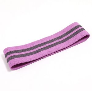 Ensemble de fitness pour femmes : Bande de résistance en polyester pour les hanches, 3 niveaux de résistance, pour entraînement et assistance aux tractions - Product Image 2