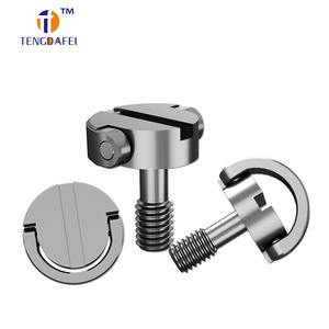 Vis à tête ronde en acier inoxydable Tengdafei M3, vis à six pans creux fendus, vis de serrage manuel pour trépied, matériau 316 - Product Image 3