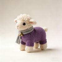 2026 Nieuwe Trui Lam Pluche Speelgoed Zachte Knuffelbare Knuffeldieren Groothandel Home Decor Slaapmaatjes Collectie