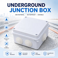 RA1010 Boîtier de jonction électrique souterrain multi-voies étanche pour câbles externes