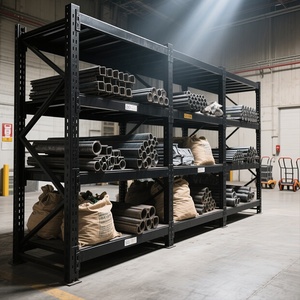 Sistema de estantería de acero ajustable Estante sin pernos con estante de tienda de artículos baratos Estante de almacenamiento de metal para uso en almacén - Product Image 4