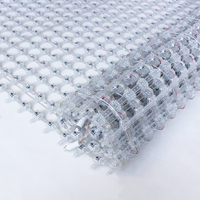 Éclairage de façade de bâtiment P20/P25/P30 Écran en maille LED 3D souple Extérieur Rideau LED flexible pour bâtiment