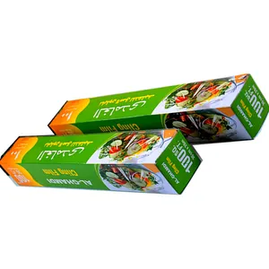 Дешевая и высококачественная пищевая пленка для супермаркета, 8 микрон, литая пищевая пленка из ПВХ для упаковки