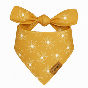 הסיטונאי בד פוליאסטר כלב בנדנה דפוס מותאם אישית כלב bandanas רב עיצוב קטן כלב גור חתול Bandanas - Product Image 2