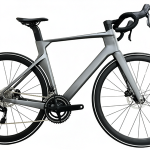 Vélo de Course Léger R10 à 22 Vitesses en Fibre de Carbone avec Freins à Disque et Pédales Aérodynamiques – Offre Spéciale - Product Image 1